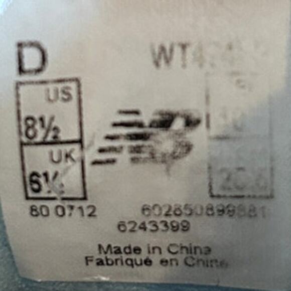 New Balance - 474 - Running Shoes - Gray - Women's - 8.5 D - WT474LP - Picture 9 of 9